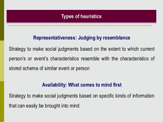 judgment under uncertainty heuristics and biases judgment under uncertainty heuristics and biases